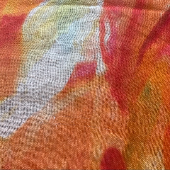 Dupatta Designs Cashmere Wrap.  @20” Wide, @70” Length.  Small Snags See Pics - Picture 5 of 5